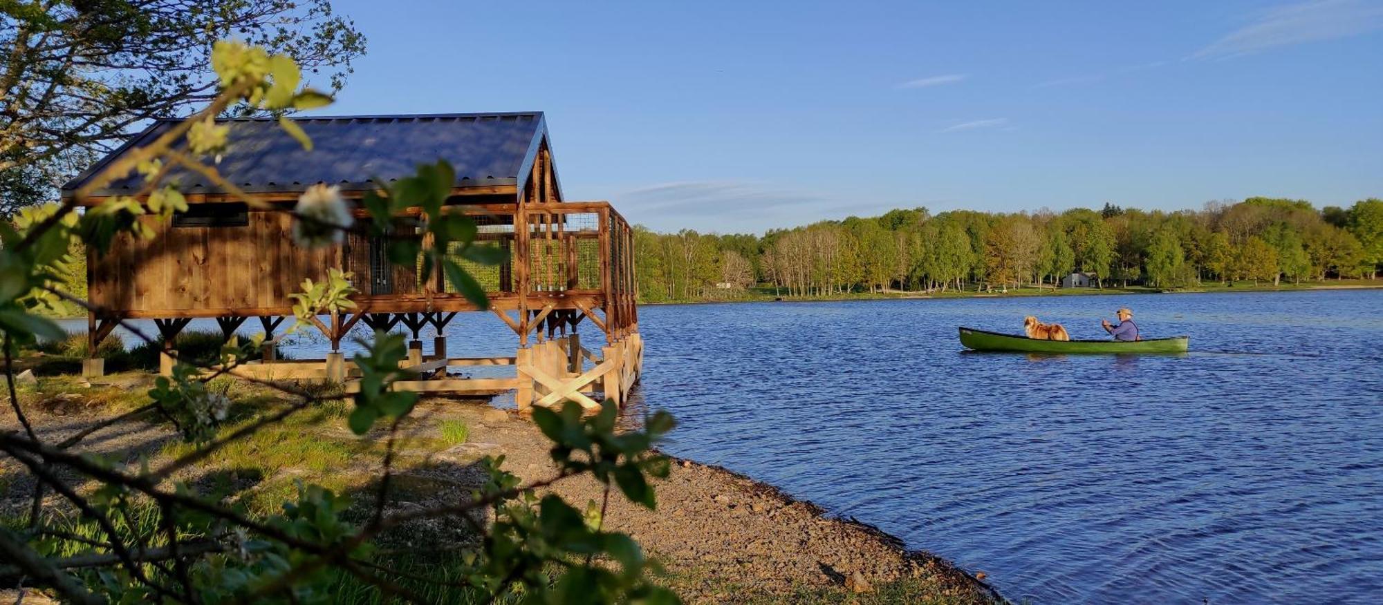 Lacustra Accessibles En Canoe Et Confort
